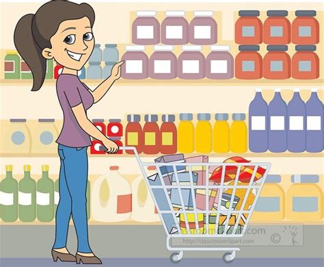 shopping clipart free|grocery shopping clipart free.